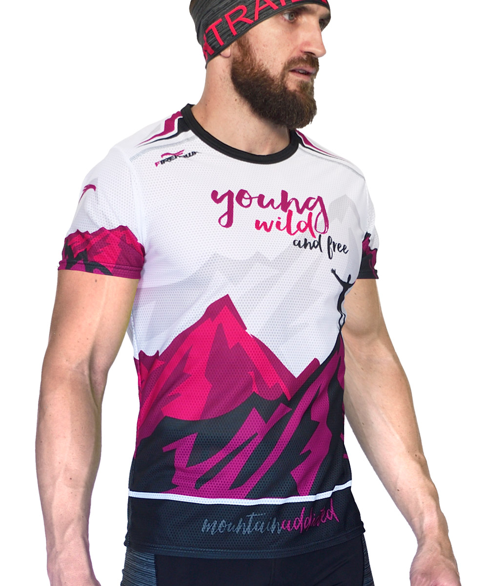 Camiseta Trail Running Hombre # Young