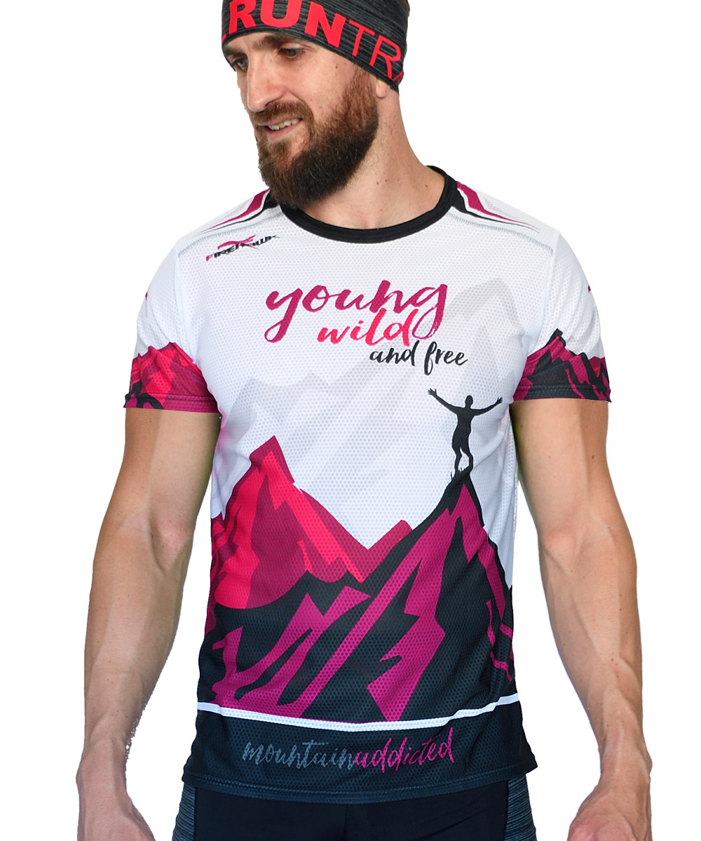 Firehawkwear ®| Camiseta Trail running Hombre # Young