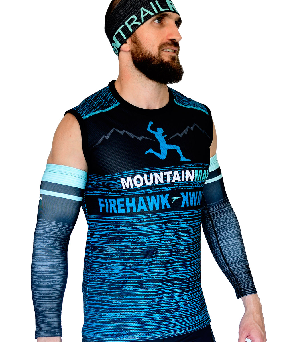 condado Dureza Ocurrir Firehawkwear ®| Camiseta sin mangas Trail running #Mountain